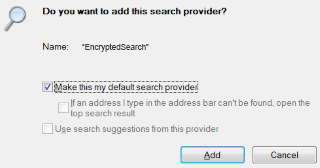Install IE Search Engine